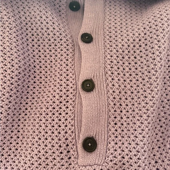 Hermes Purple/Black SS23 Runway Knit Sweater- size XL